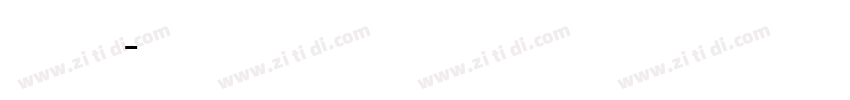 Zeferino Two字体转换